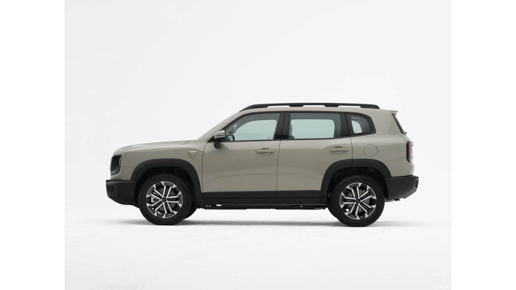 GWM Big Dog Hybrid SUV shown in side profile
