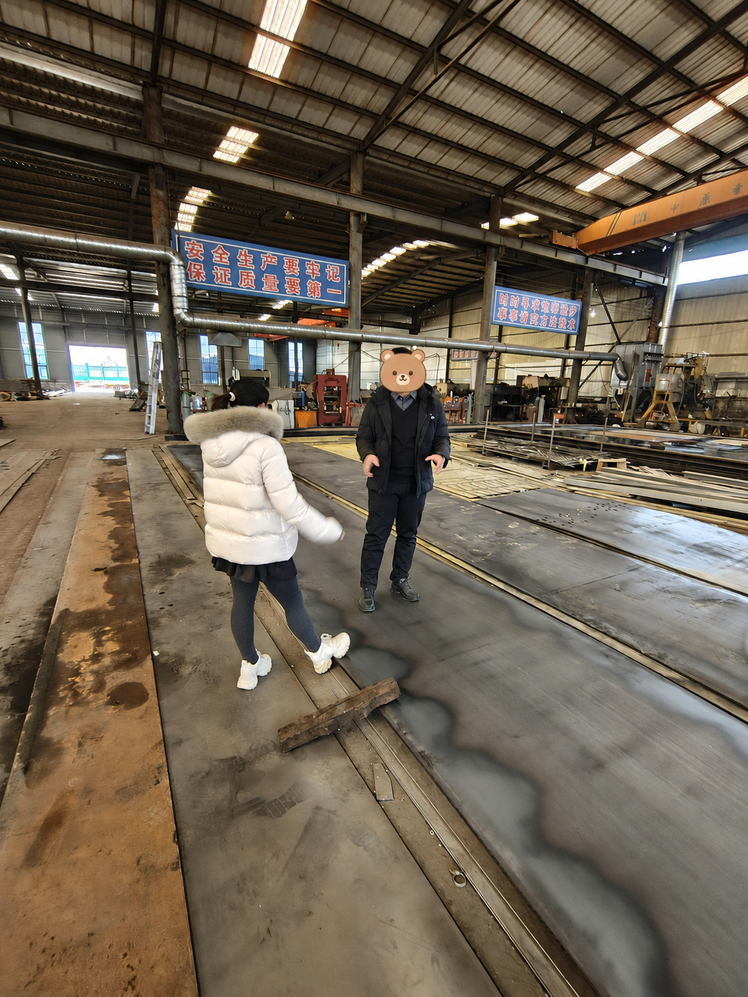 SauriVehicle discussing dump-body steel plate thickness with a truck manufacturer