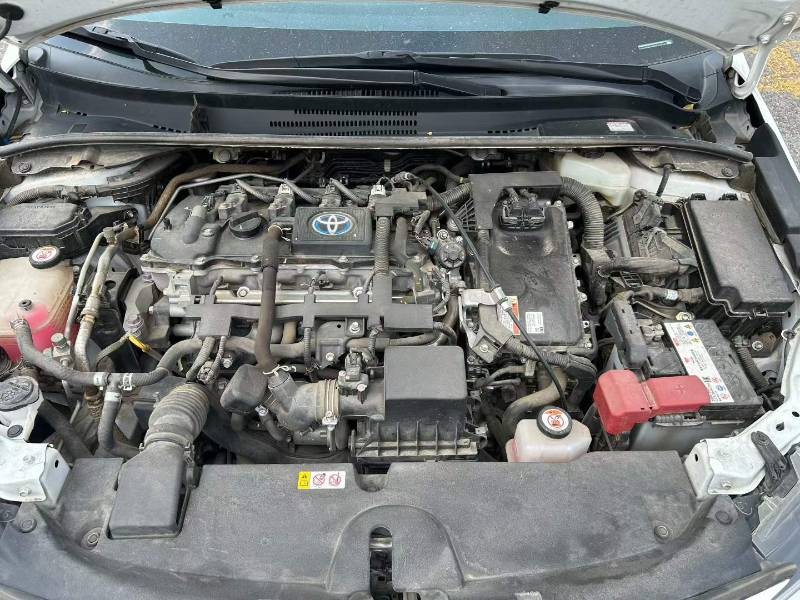 Engine bay of a Toyota Levin documented during the sourcing process
