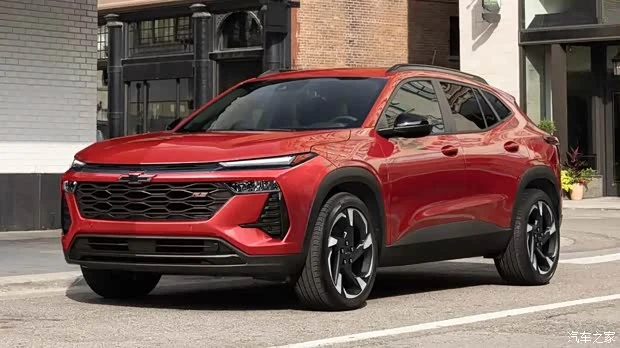 Red 2027 Chevrolet Trax RS shown from the front