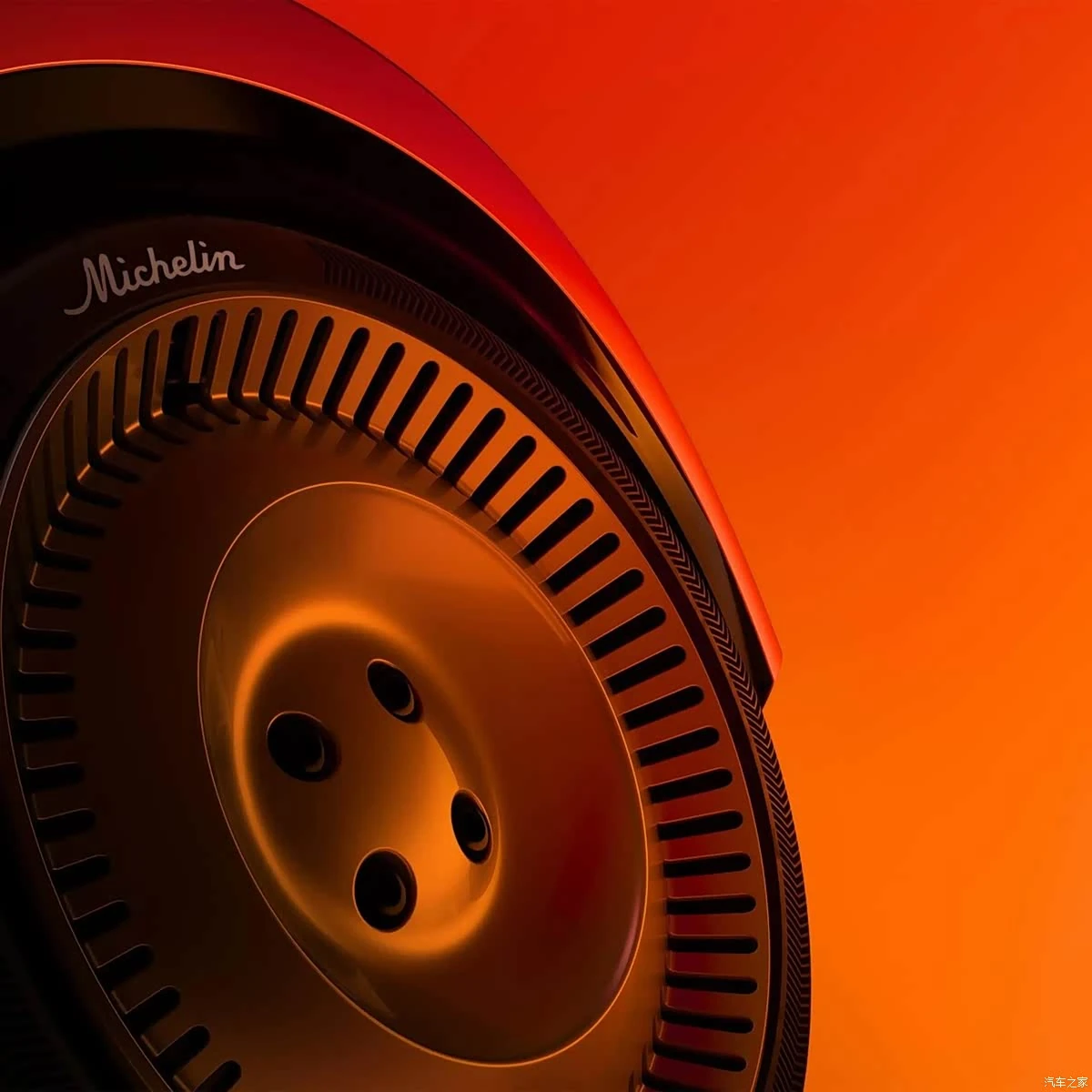 Disc-style wheel on the Citroën 2CV electric concept