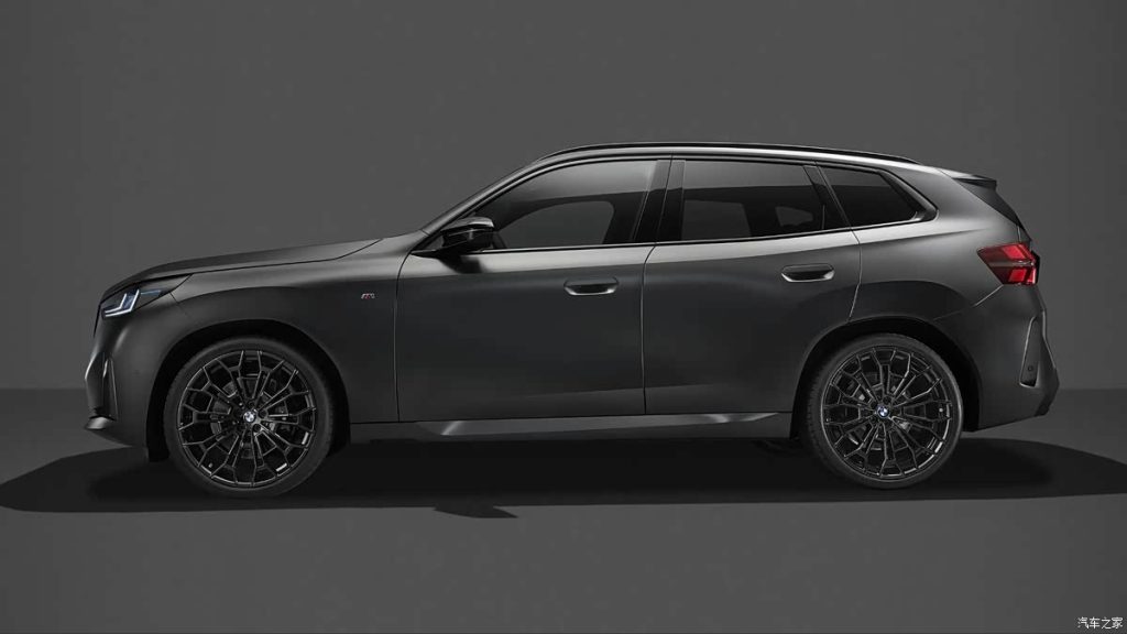 Updated BMW X3 M50 xDrive shown in side profile
