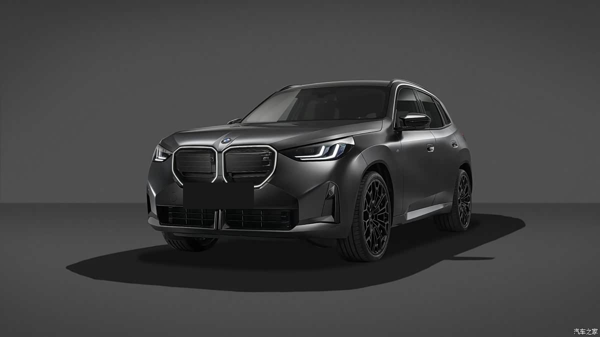 Updated BMW X3 M50 xDrive shown from the front